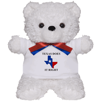 Baby Teddy Beart - Texas Design